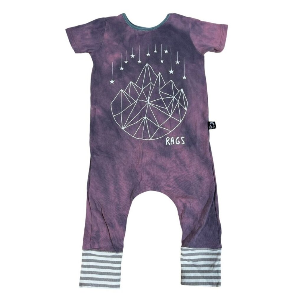 Rags Tie Dye Romper Purple Size 18-24 Months